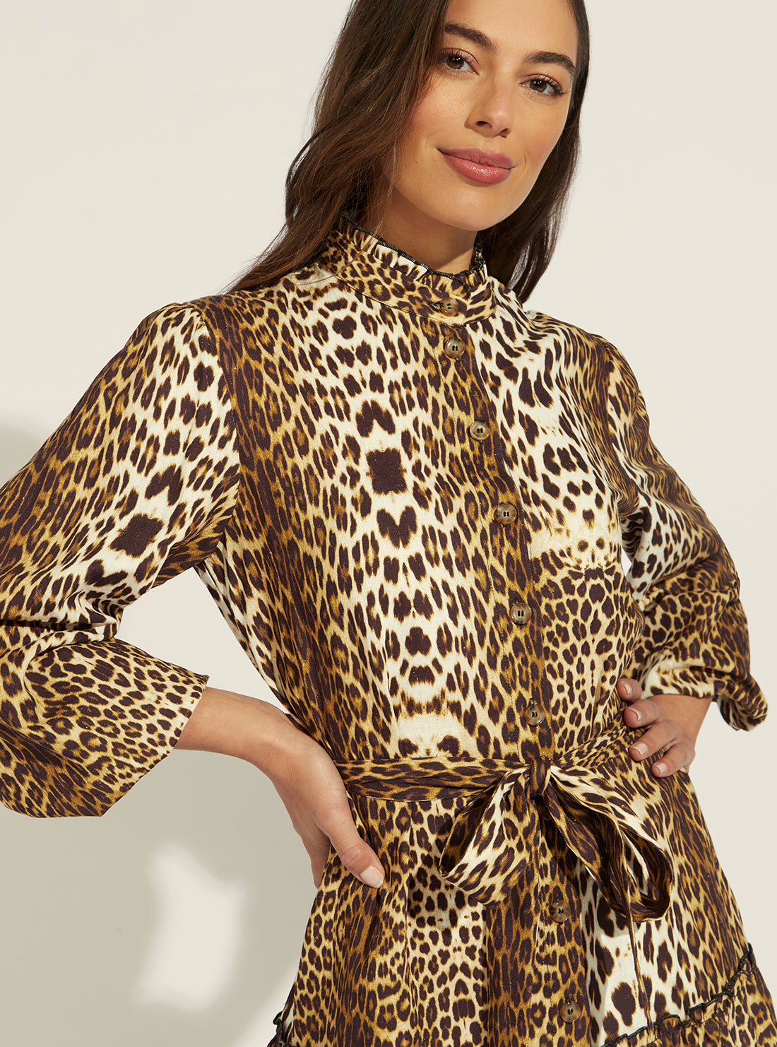 Leopard Essence Mini Dress Leopard Essence Mini Dress