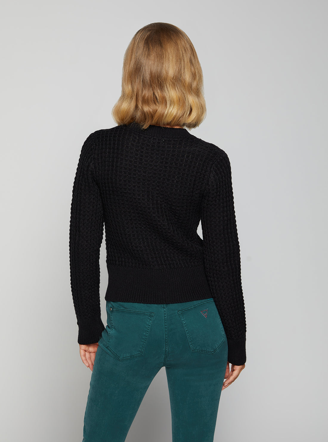Black Multi Georgie Knit Top Black Multi Georgie Knit Top