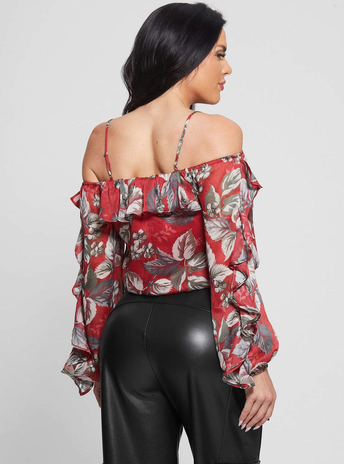 Red Floral Iggy Top Red Floral Iggy Top