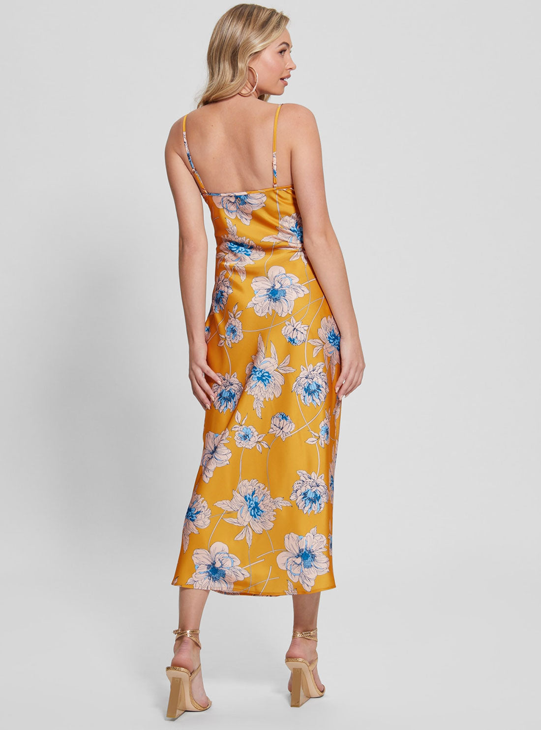 Eco Golden Bloom Print Akilina Maxi Dress Eco Golden Bloom Print Akilina Maxi Dress