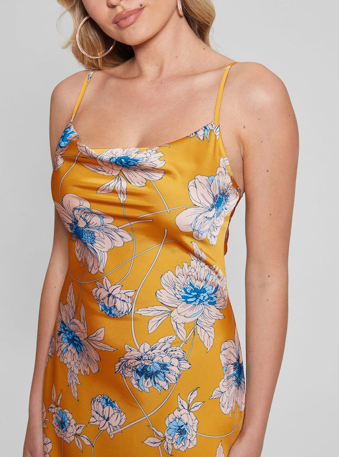Eco Golden Bloom Print Akilina Maxi Dress Eco Golden Bloom Print Akilina Maxi Dress