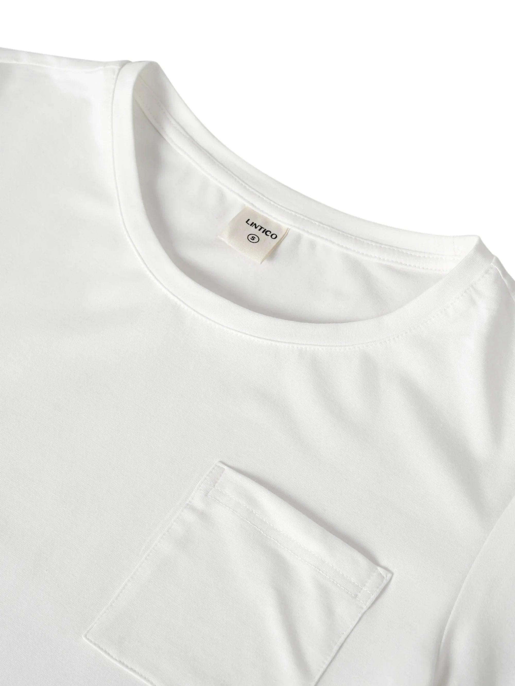 Stretch-Knit Bamboo Classic Basic Tee BELLE Stretch-Knit Bamboo Classic Basic Tee BELLE