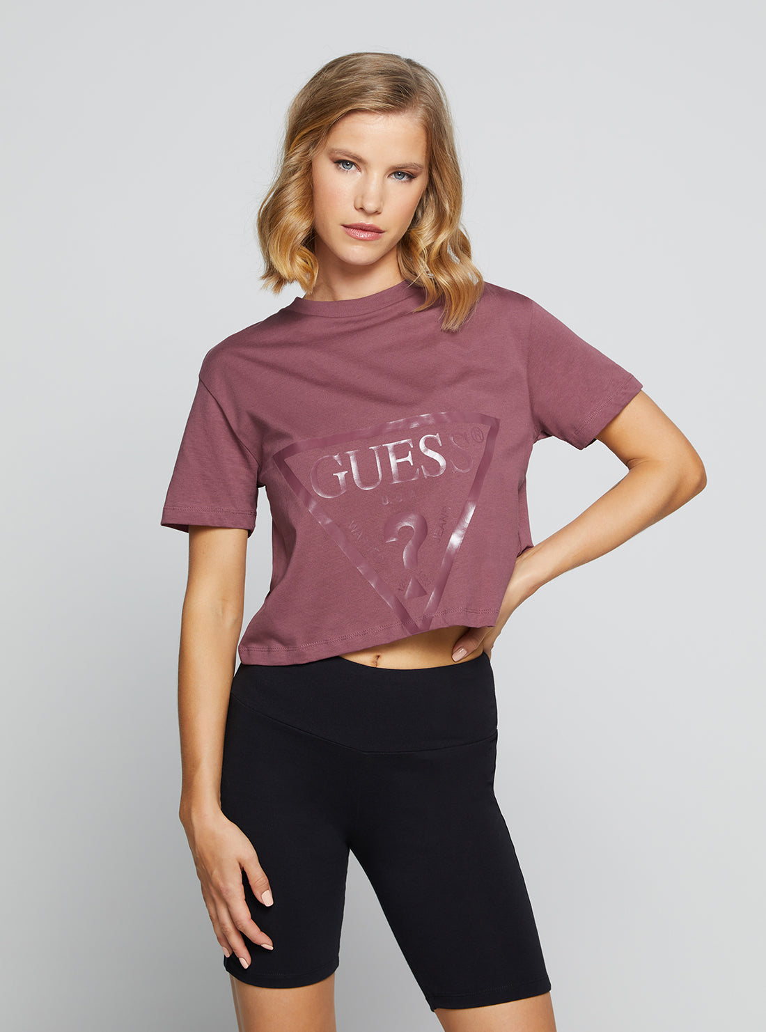 Eco Wine Adele Active Crop T-Shirt Eco Wine Adele Active Crop T-Shirt