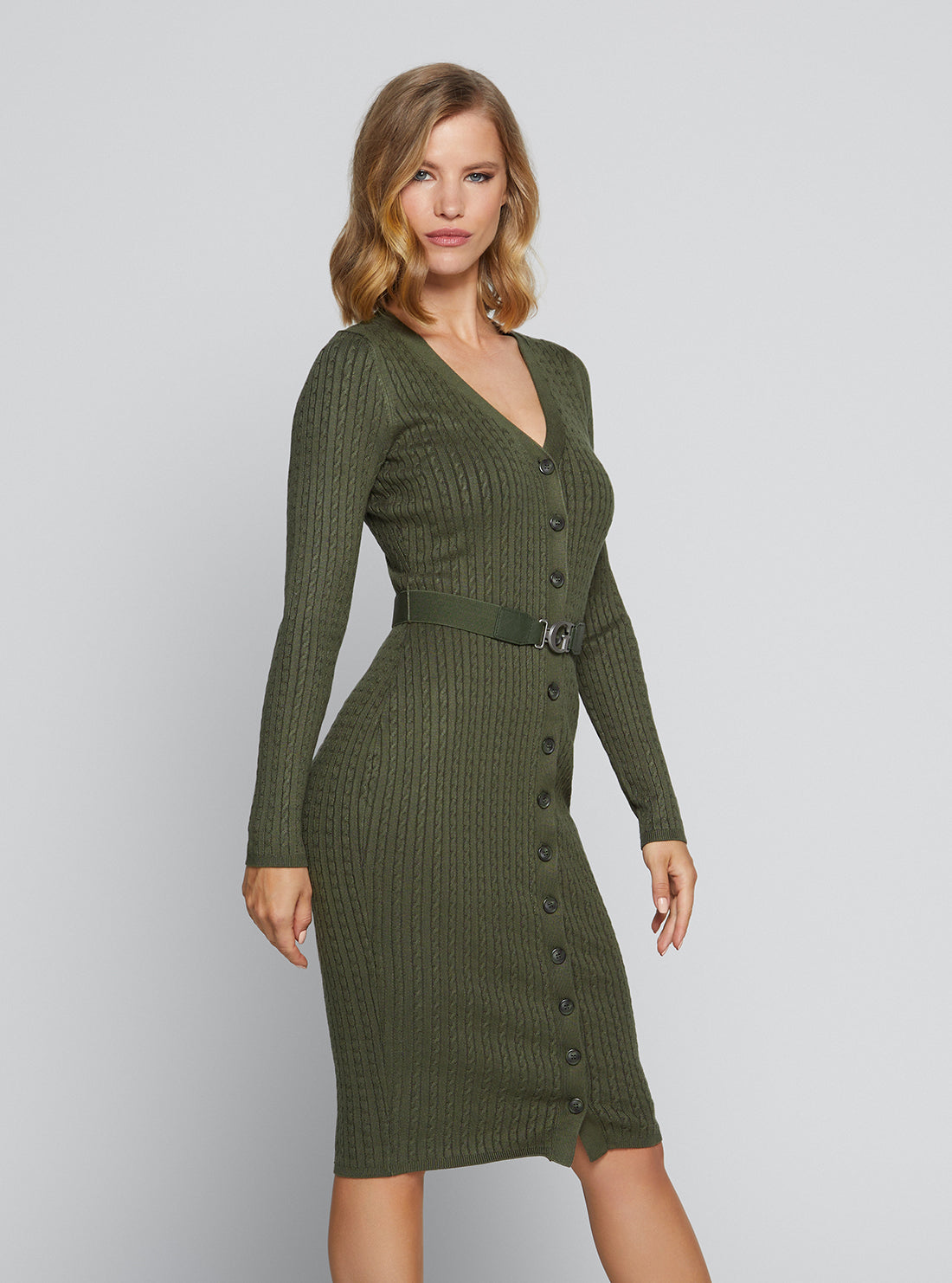 Eco Forest Lena Cardigan Midi Dress Eco Forest Lena Cardigan Midi Dress