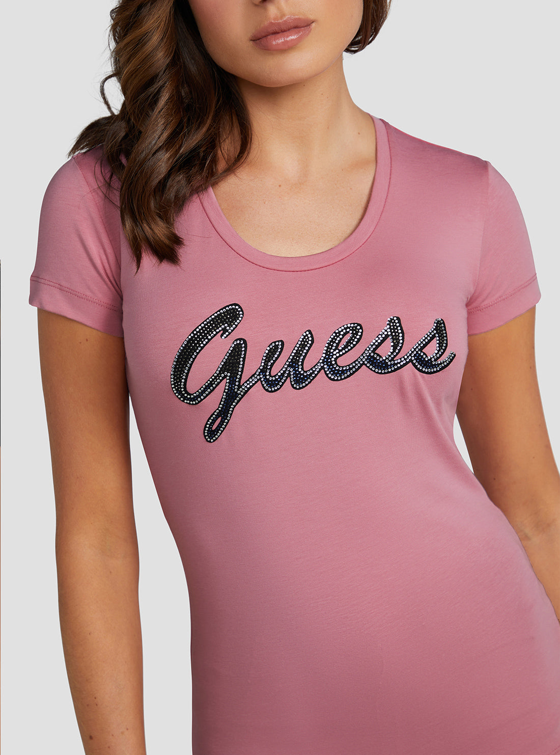 Eco Vintage Blush Adriana Logo T-Shirt