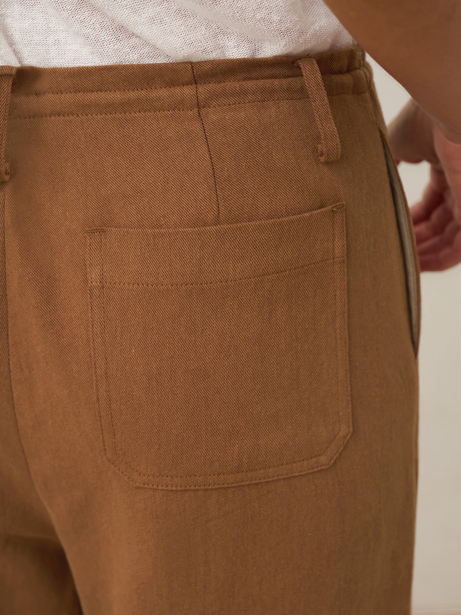Tencel Linen Drawstring Straight Leg Pants RACHEL Tencel Linen Drawstring Straight Leg Pants RACHEL